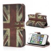 Printed Plånboksfodral till iphone 4/4S - Union Jack