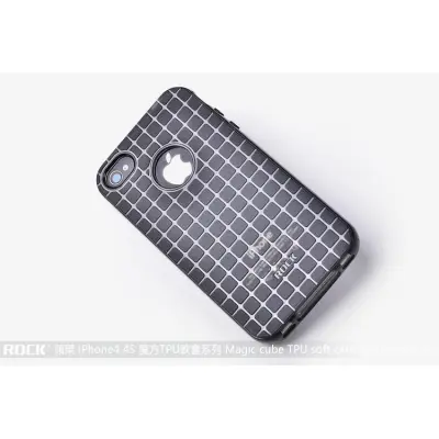 Rock Flexicase skydd till Apple iPhone 4 och 4S (Black)