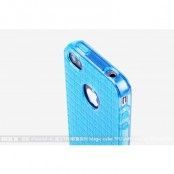 Rock Flexicase skydd till iPhone 4 och 4S (Blå)