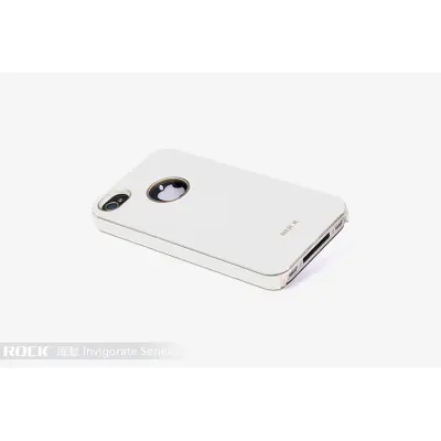 Rock Invigorate Series Flexicase skal till Apple iPhone 4/4S (Vit)