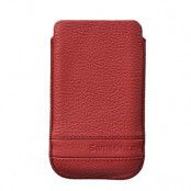 SAMSONITE CLASSIC Mobilväska Läder S Röd till tex iPhone 4S