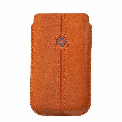 SAMSONITE DEZIR Mobilväska Läder Orange till tex iPhone 4S