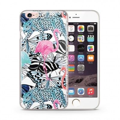 Skal till Apple iPhone 4S - Flamingo