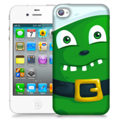 Skal till Apple iPhone 4S - Grönt slajm-monster