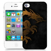 Skal till Apple iPhone 4S - Gyllene drake