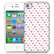 Skal till Apple iPhone 4S - Hjärtan