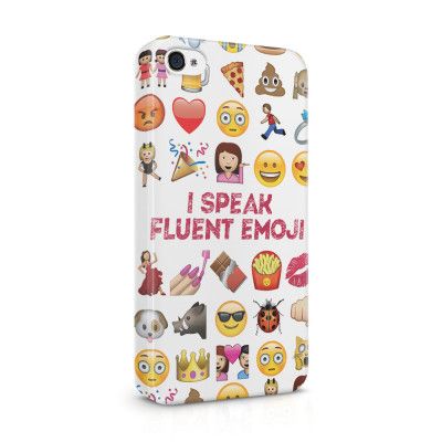 Skal till Apple iPhone 4S - I speak fluent Emoji