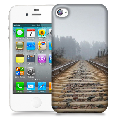 Skal till Apple iPhone 4S - Järnvägsspår