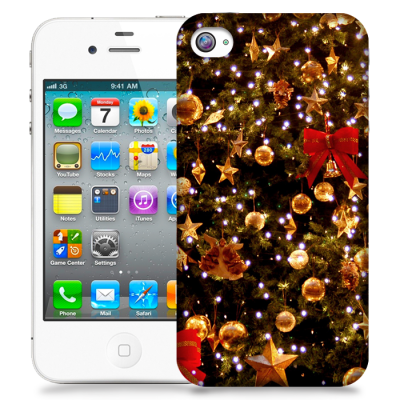 Skal till Apple iPhone 4S - Julgranskulor