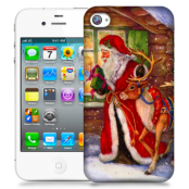 Skal till Apple iPhone 4S - Jultomte och ren