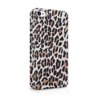 Skal till Apple iPhone 4S - Leopard oljefärg