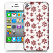 Skal till Apple iPhone 4S - Mönster - Flakes