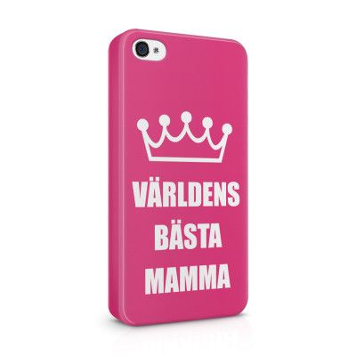 Skal till Apple iPhone 4S - Morsdag - Världens bästa mamma