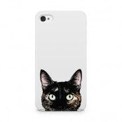 Skal till Apple iPhone 4S - Peeking Cat