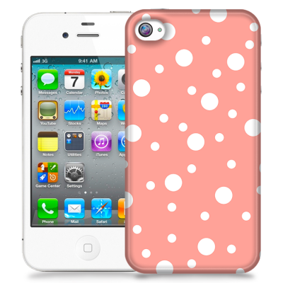 Skal till Apple iPhone 4S - PolkaDots