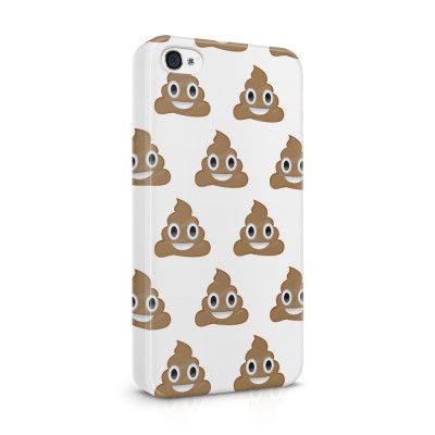 Skal till Apple iPhone 4S - Poop Emoji