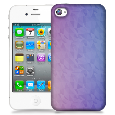 Skal till Apple iPhone 4S - Prismor - Lila