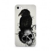Skal till Apple iPhone 4S - Raven and Skull