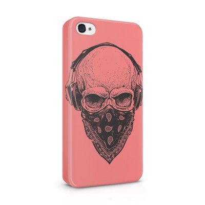 Skal till Apple iPhone 4S - Skull_Bandana
