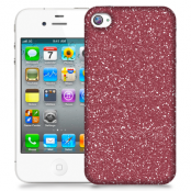 Skal till Apple iPhone 4S - Stardust - Vinröd
