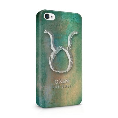 Skal till Apple iPhone 4S - Stjärntecken - Oxen