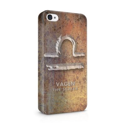 Skal till Apple iPhone 4S - Stjärntecken - Vågen
