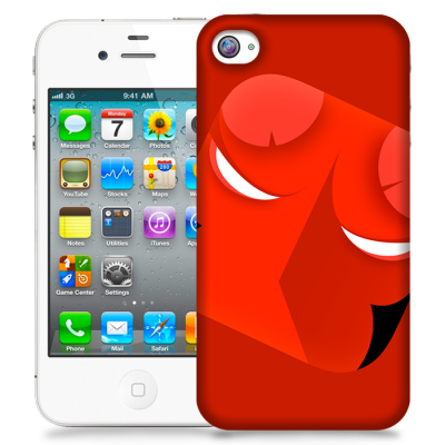 Skal till Apple iPhone 4S - Superhjälte - Hellboy