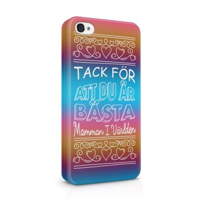 Skal till Apple iPhone 4S - Tack Mamma