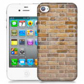 Skal till Apple iPhone 4S - Tegel - Beige