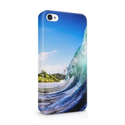 Skal till Apple iPhone 4S - Wave Wall