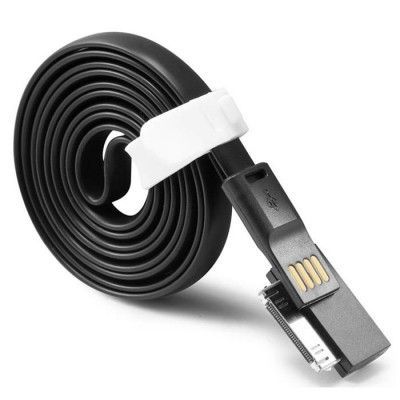 TakeFans trasselfri USB laddningskabel till iPhone 4/4s (Svart)