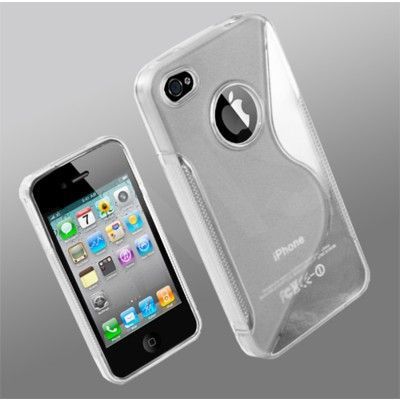 Wave FlexiCase Skal till iPhone 4S/4 (Transparent)
