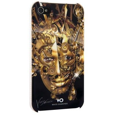 WHITE-DIAMONDS Mechanist Guld iPhone 4/4s Skal