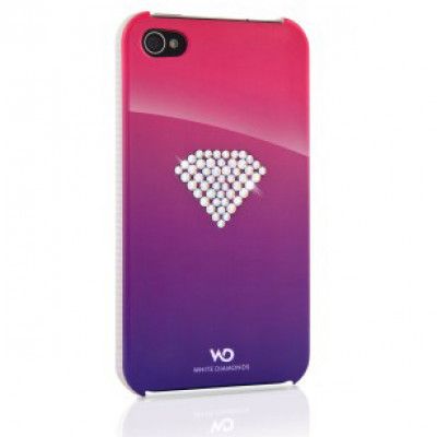 WHITE-DIAMONDS Rainbow Rosa iPhone 4/4s Skal