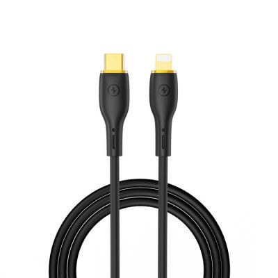 WIWU USB-C Till Lightning 30W 1.2m Kabel YQ01 - Svart