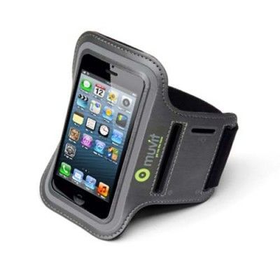 Muvit Sportarmband iPhone 5/5S Grå