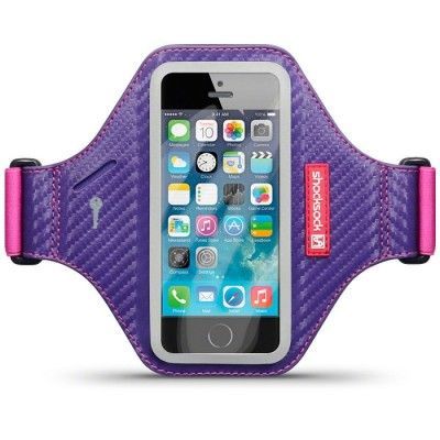 Shocksock Eziflex Sportarmband till iPhone 5S/5 - Lila