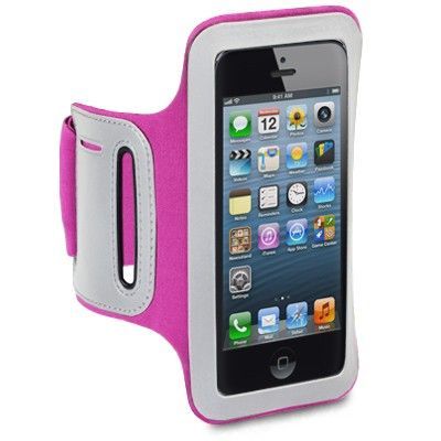 Sportarmband till iPhone 5S/5 (Rosa)