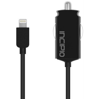 Incipio Ultra Compact Auto Billaddare Lightning - Svart