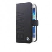 BMW Plånboksfodral av äkta läder till iPhone 5/5S - Svart