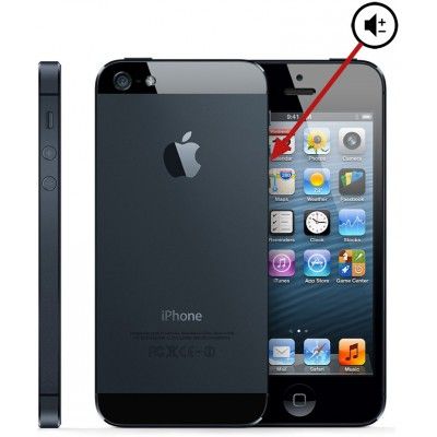 Byte av Volymkontroller (iPhone 5)