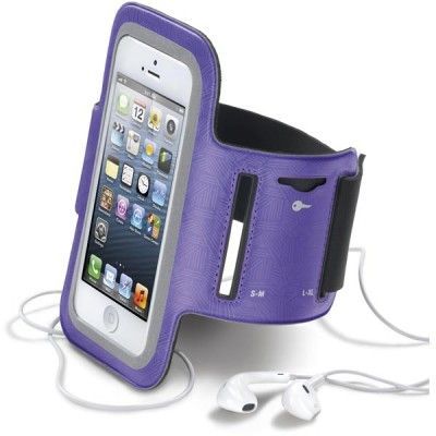 CellularLine justerbart neoprenarmand för iPhone 5, lila