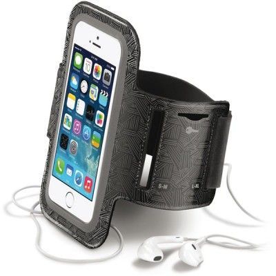 CellularLine justerbart neoprenarmand för iPhone 5, svart