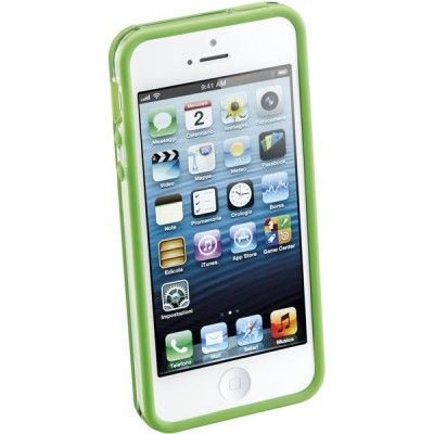 CellullarLine Bumper för iPhone 5, grön