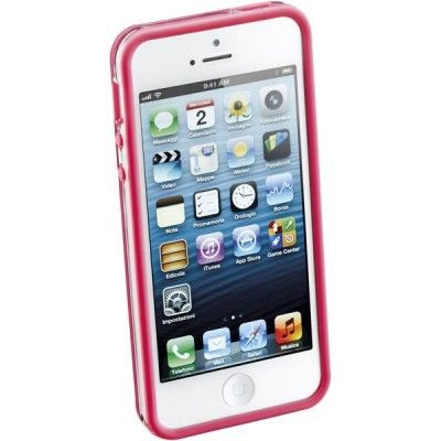 CellullarLine Bumper för iPhone 5, rosa