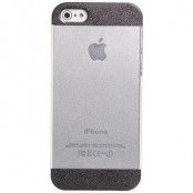 Celly Glamme GlitterCover (iPhone 5/5S) - Svart