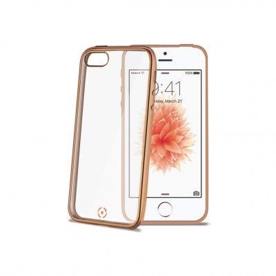 Celly Laser Mobilskal iPhone 5/5S/SE - Guld