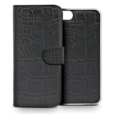 Celly Luxury Wallet till iPhone 5/5S - Svart