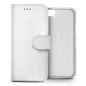 Celly Luxury Wallet till iPhone 5/5S - Vit