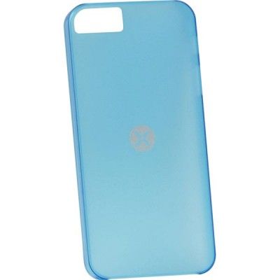 Dexim Mystery, tunt plastskal för Apple iPhone 5/5S/SE, 0,5mm, blå